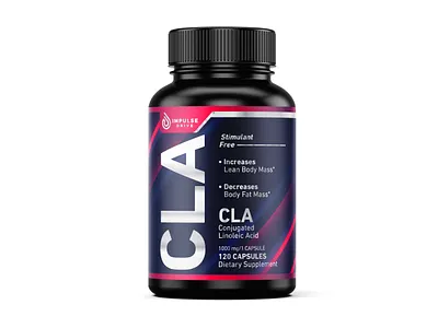 CLA Supplement Label Design printable