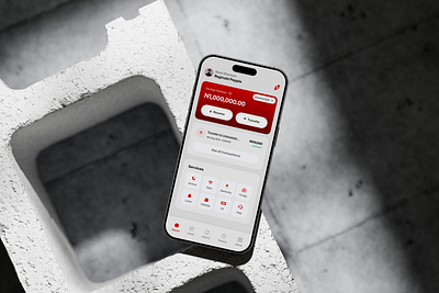 Redesigned UBA Mobile Banking App aesthetics design illustration product design ui design uiux user experience user interface