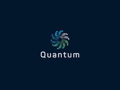 Quantum Logo(Unused Concept) business logo company logo logo branding logo design logo maker logo marker logo type new logo quantum logo reload logo round logo tech logo technology logo