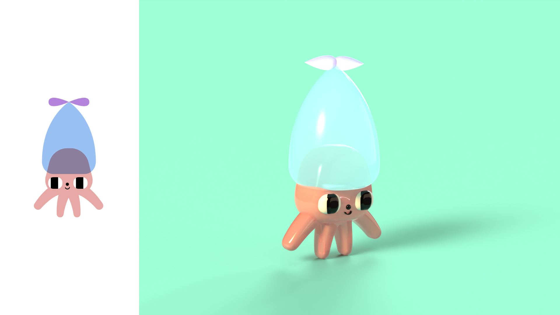 Plankton - Pets of the future #2 3d character character design children cute ecology environment flat illustration narrative science fiction storytelling sustainability vector