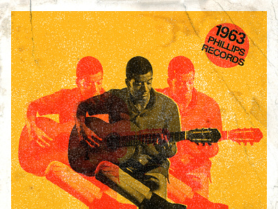 Album Poster Design: Samba Esquema Novo, Jorge Ben Jor colors composition design graphic design logo poster design texture typography