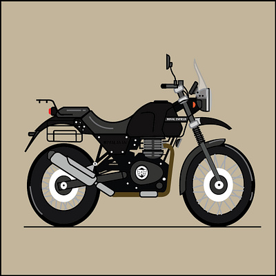 My Bike. begineer designer bike character illustration graphic design