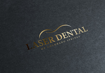 Logo for Laser Dental branding graphic design logo