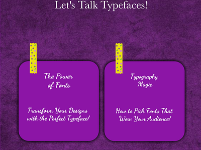 Let's Talk Typefaces! branding creativeprocess designinspiration designtips fonts graphic design graphicdesign graphics lets talk typefaces! logo typography