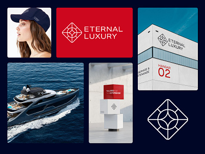 Eternal Luxury - Branding for a Super-Yacht Startup boat brand design branding graphic design logo logo design logotype luxury luxury brand mark super yacht yacht