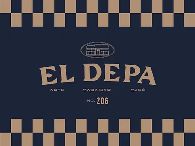 El Depa badge bar design graphic design icon logo pattern vector