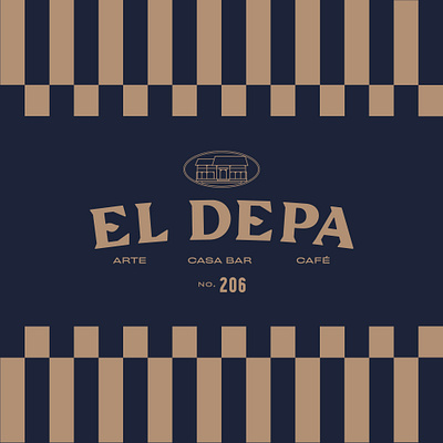 El Depa badge bar design graphic design icon logo pattern vector