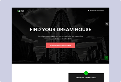 Landing Page Design product ui ui ux user interface webside design