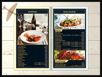 Vintage Indian Restaurant Menu and Mockup Design! antique style classic design cultural design elegant menu heritage menu indian cuisine indian dining indian food indian heritage design indian restaurant menu design menu mockup mockup design old world charm restaurant mockup retro style traditional indian vintage aesthetic vintage graphics vintage menu