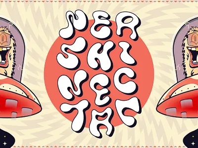 Nershi Nectar 1 beer branding illustration label minneapolis minnesota music