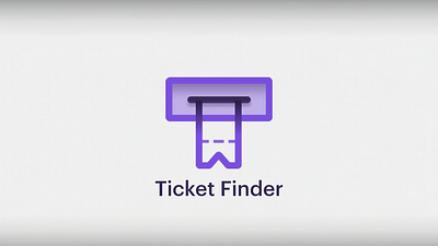 Ticket Finder logo ui