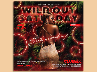 Night Club Flyer Template rb