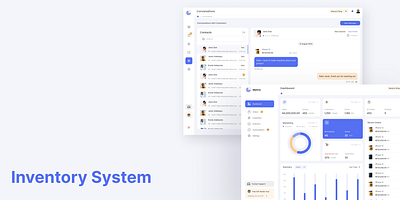 Inventory System (UI/UX) KIT management ui ux