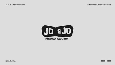 Jo&Jo - Logo design for an after school care branding graphic design logo design