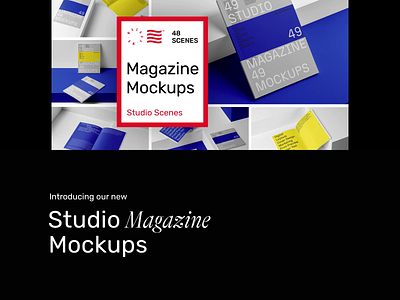 Studio Magazine Mockups branding bundle cover cover magazine design download identity logo magazine mockup mockups perspective psd template typography