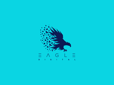 Eagle Digital Logo digital eagle logo digital logo eagle eagle digital eagle logo eagle logo design eagles hawk logo hawks top eagle top eagle logo