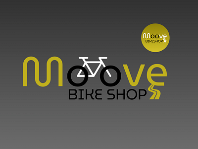 Moove Bikeshop branding graphic design logo