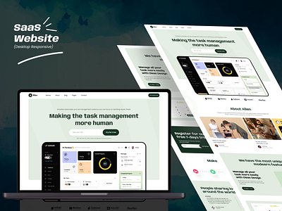 Allen - Multipurpose Saas Website Design business productivity innovative business landing page modern ui design productivity tools productivity website design saas website task management task management website ui ui design uiux user friendly user interface design ux ux design web design website website template