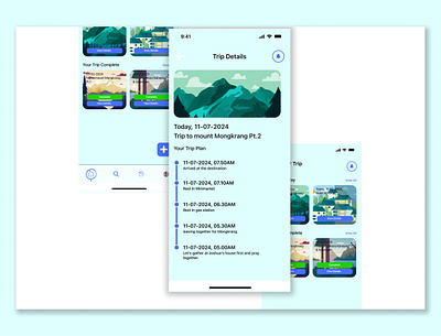 Daily UI 79 : Itinerary daily ui daily ui 79 design figma itinerary prototype ui uidesign uidesigner uiux uiuxdesign uiuxdesigner ux uxdesign uxdesigner