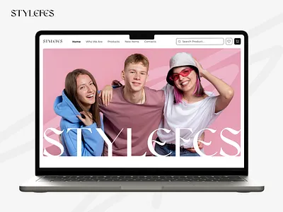 STYLEFES - Landingpage Fashion Marketplace branding colorfull design fashion graphic design landingpage marketplace store ui uidesign user experience userinterface ux uxdesign web design