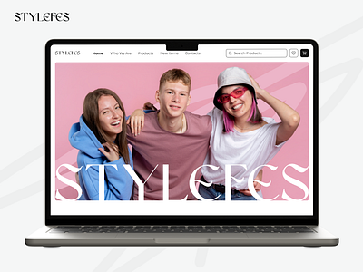 STYLEFES - Landingpage Fashion Marketplace branding colorfull design fashion graphic design landingpage marketplace store ui uidesign user experience userinterface ux uxdesign web design