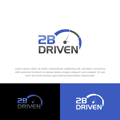 2B Driven Logo! best logo brand logo branding logo company logo driven logo logo design logo idea logo mark logofulio logomark logos modern logo