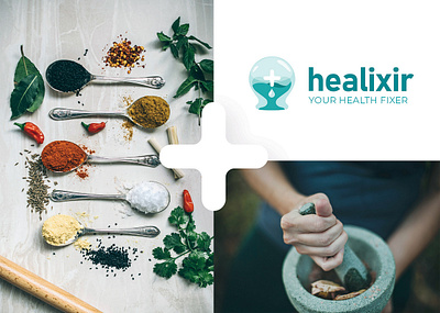 Healixir - Your health fixer - Logo design ad graphic design illustration logo logos photo manipulation vector