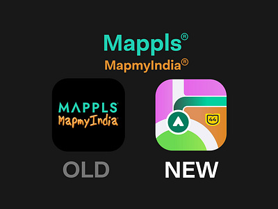 Mappls Concept App Icon app designer app icon appicon brand designer branding graphic design icon designer logo logo deisgner map icon map logo mappls mappls logo