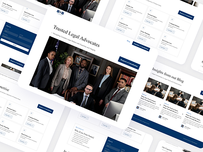 LawLand Framer Template figma framer law firm responsive template website design