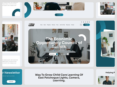 Econix - Landing Page agency barkahlabs bento bento style clean community design dribbble framer landing page minimalist ui ui design uiux ux web web design webflow website website design