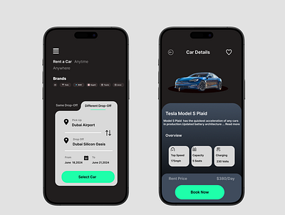 Car Rental Mobile app