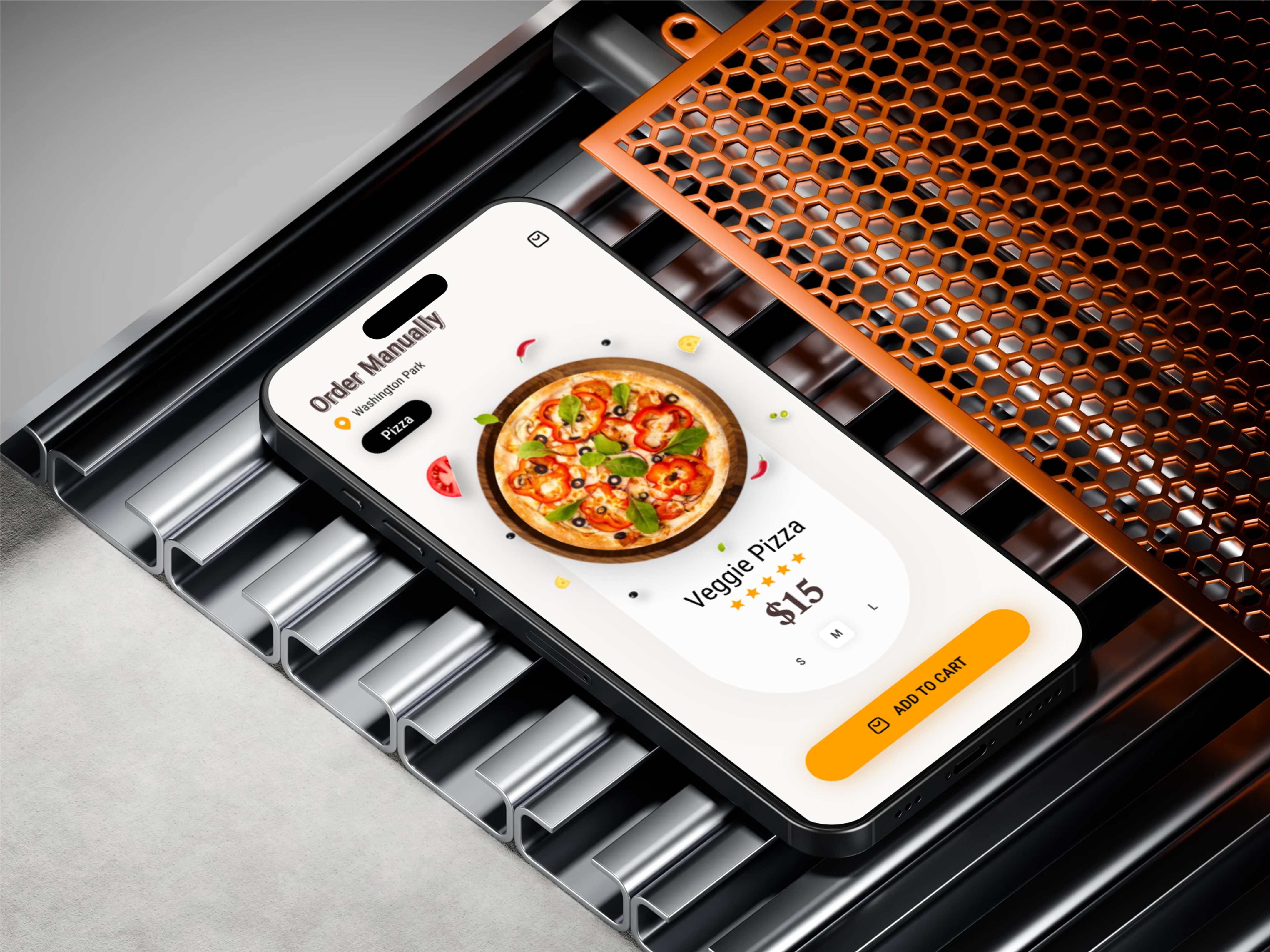 Pizza ordering app app app design design figma mobile app pizza app pizza order prototype ui ui design uiux uiux design