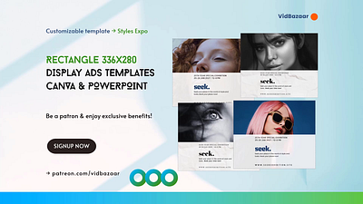 336x280 Animated Stylish Multi Product Google Ads Templates advertising animation black friday branding google ads patreon powerpoint