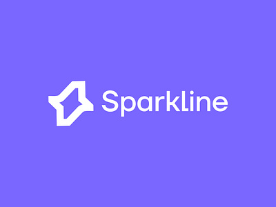 Sparkline app icon brand identity branding creative logo energypack logo logo