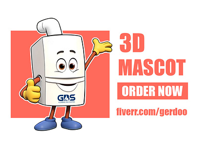 3D Logo Design | Custom Cartoon Character 3d 3d desgin 3d logo branding cartoon cartoon character cartoon logo cartoon mascot character custom logo design etsy fiverr gerdoo graphic design illustration logo logo maker mascot vector