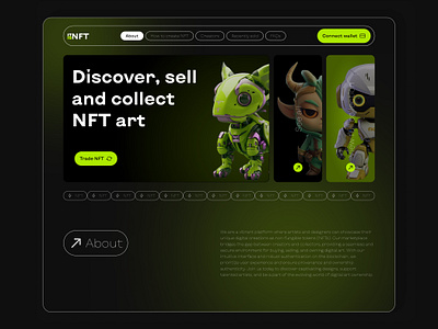 NFT Marketplace Design app design blockchain crypto cryptoart cryptocurrency daily ui dark mode designinspiration digitalart digitalcollectibles fintech mobile design nft nftmarketplace productdesign ui ui trends ux ui web design