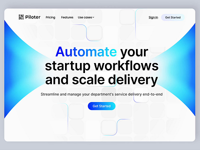 SaaS Software Startup Full Project Design analytics automation business data finance fintech landing page management pricing saas startup tasks ui ux web design web ui webflow webpage website workflow