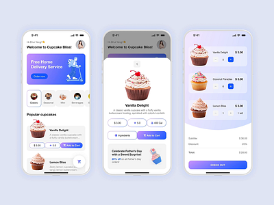 #DailyUI: Day 43 - Food Menu Items ai animate animation app dailyui day 43food menu items design design challenge food food menu items item menu mobile mockup prototype shopping ui ui design ux web