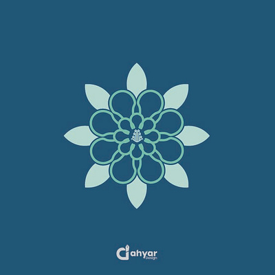 magnolia logo minimal botanical logo