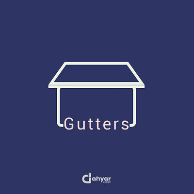 Gutters logo rrain gutter repair