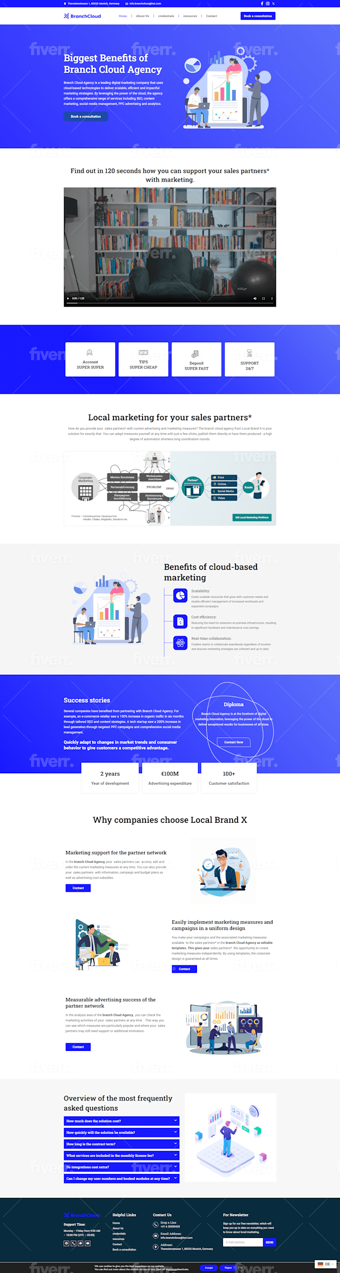 Agency Website (WordPress Website Design) abjahid agency website clone website duplicate website elementor homepage landing page redesign website redesign wordpress responsivewebsite revamp wordpress webdevelopment wordpress website wordpressexpert