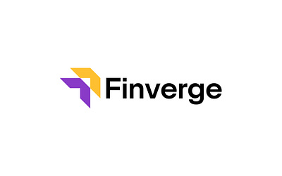 Finverge brand design brand identity branding design finance fintech graphic design growth logo logo design management money visual identity