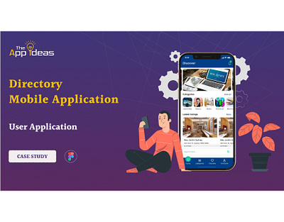 Directory Mobile Application appdesign graphic design ui webdesign