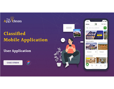 Classified Mobile Application appdesign graphic design ui webdesign