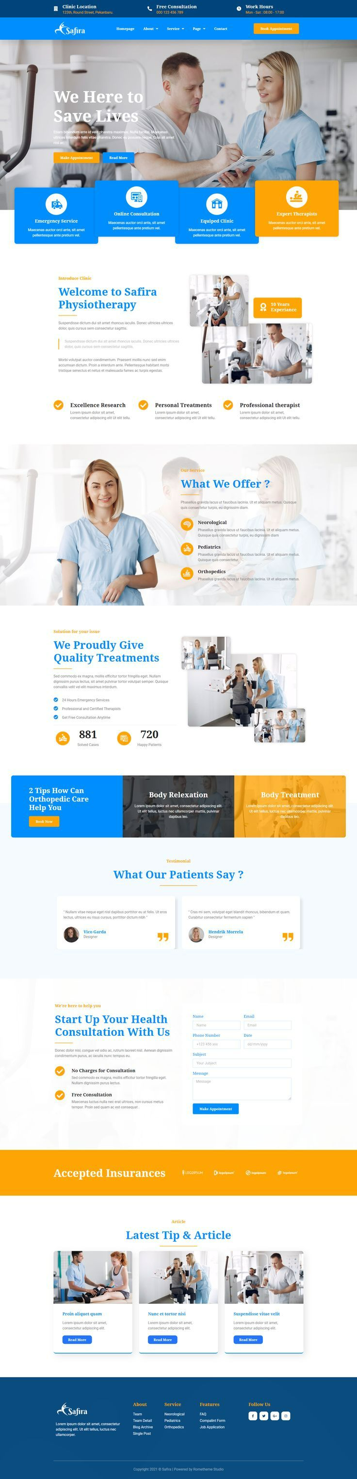 Health Care/Medical Website abjahid clone website doctor website elementor health care website landing page medical website redesign wordpress responsive website revamp wordpress website design wordpress expert wordpress website