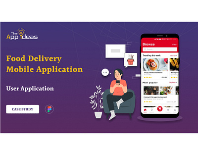 Food Delivery Mobile Application appdesign graphic design ui webdesign