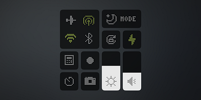 Retro icons and free vector LED font 8bit custom font dark mode dark theme design font free graphic design icons pixel retro svg ui vector vector art vector font vector icons