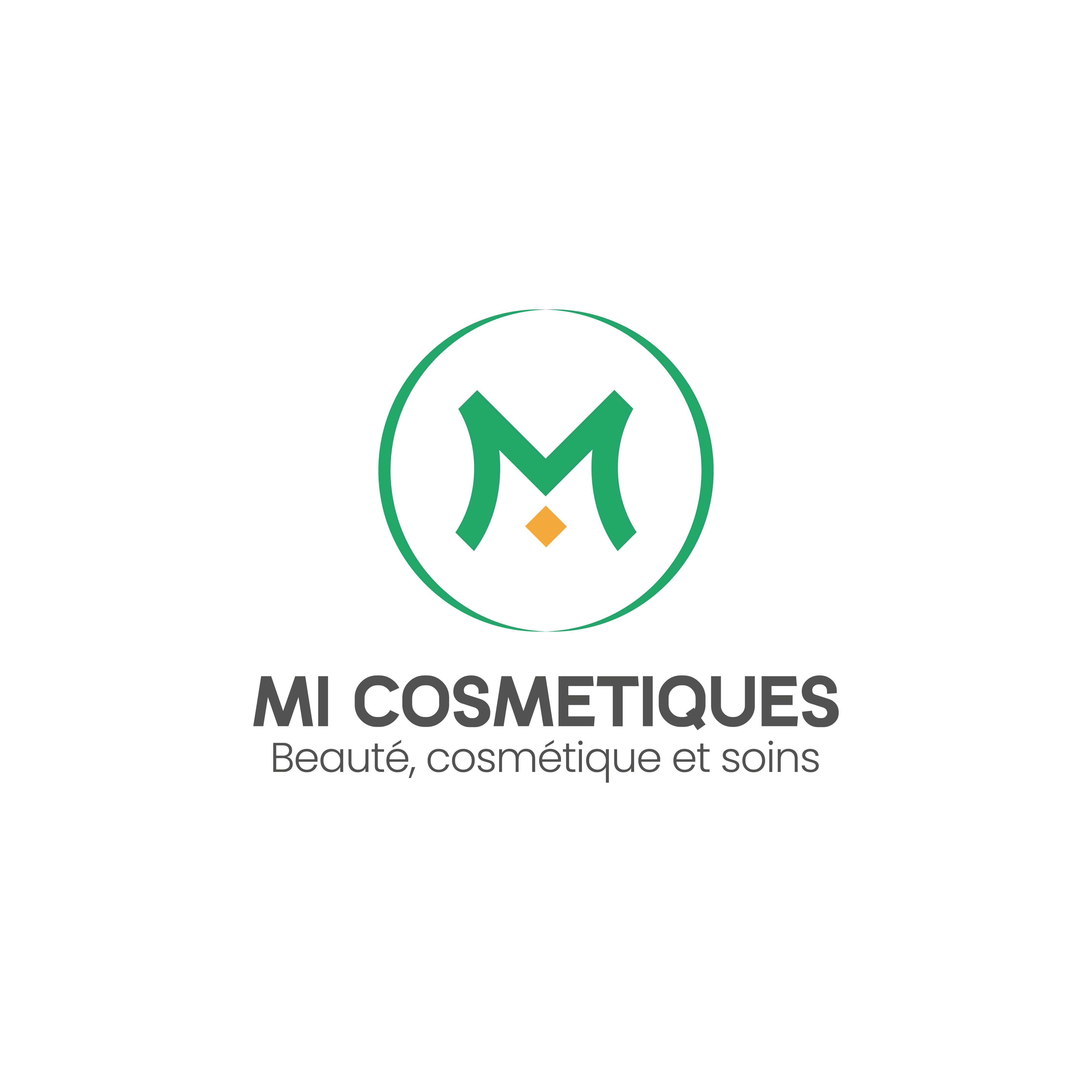 MI COSMETICS LOGO DESIGN adobe brand branding design graphic design illustrator logo motion graphics ui vector