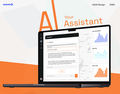 AI Assistant - Platform Design ai software chatbot design graphic design ui ui design ux ux design uxui