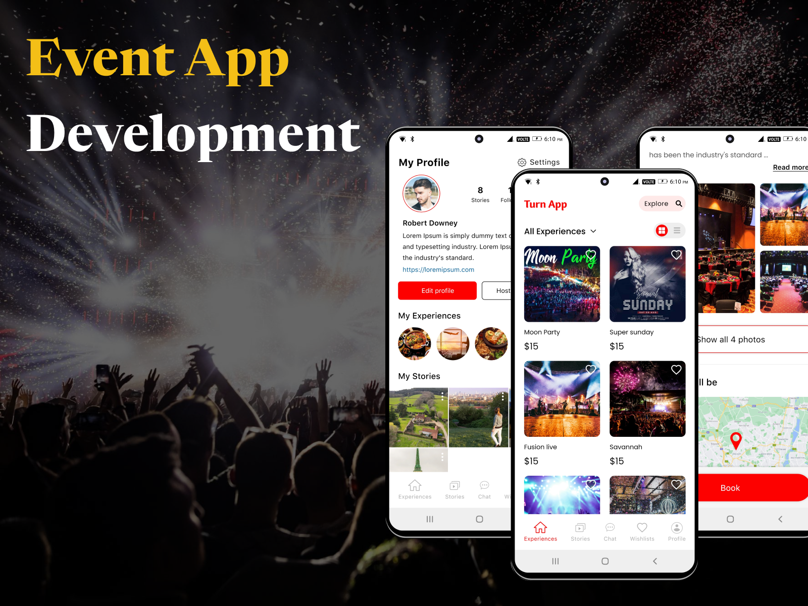 Event Management Mobile Application appdesign graphic design ui webdesign